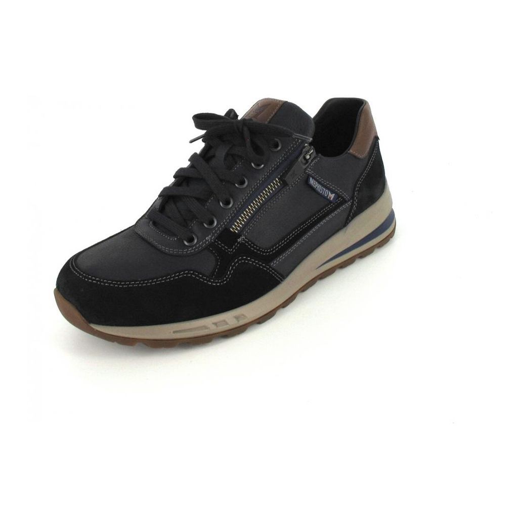 Mephisto Schnürer Bradley Größe 11.5, Farbe: black