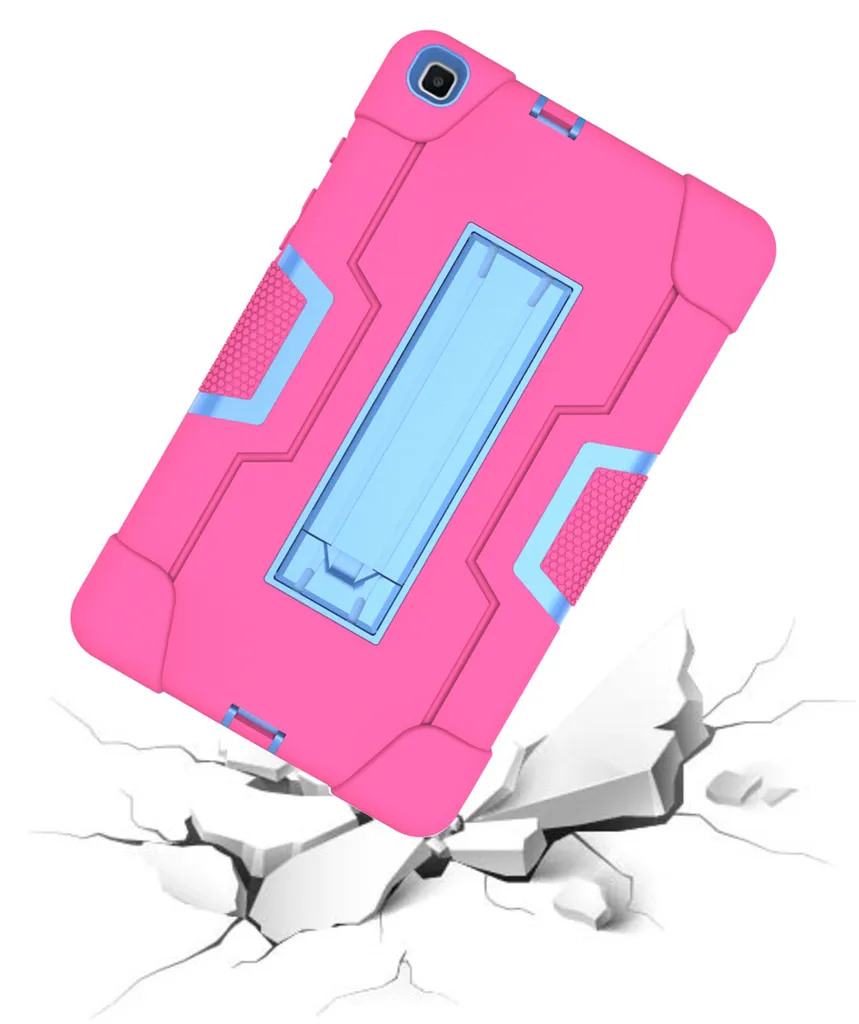 Custodia Samsung Galaxy Tab A 8.0 2019: Robustezza Vera Rosa Blu - 7