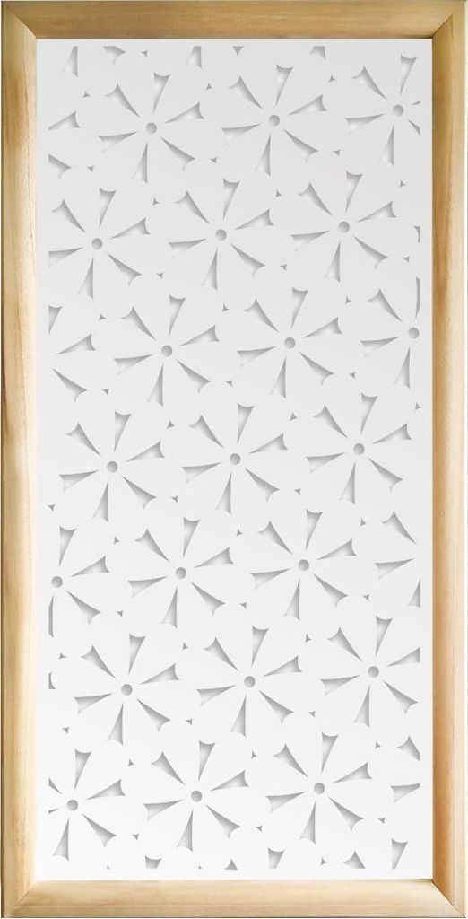 DAISY - Moduli Decorativi in holz e PVC 73x148 cm weiß