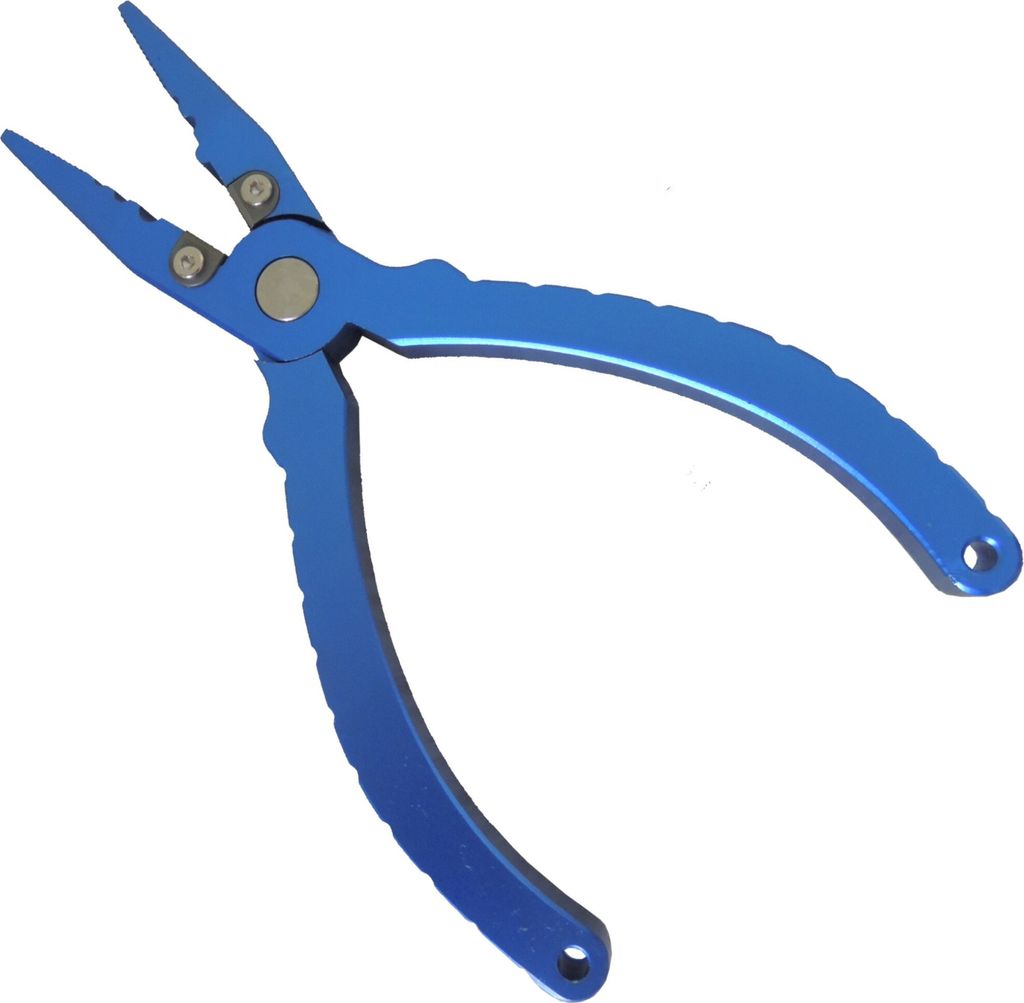 Paladin Multi Angelzange 17cm blau mit Hakenlösefunktion, Schneidflächen & Gürteltasche