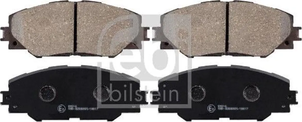 Kit plaquettes de frein FEBI 170237 haute friction OE 04465YZZDY