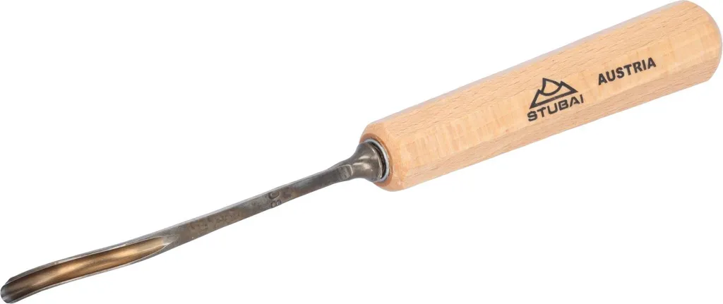 Scalpello a Gomito Stubai 4mm Serie 52 | Acciaio Speciale per Intaglio