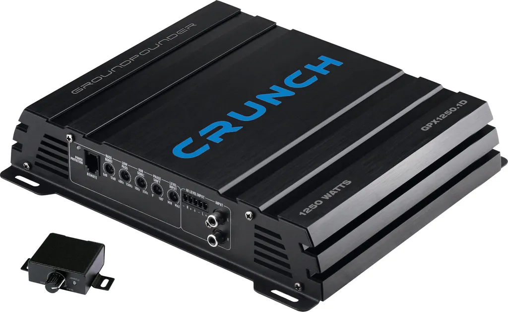 Amplificateur de Puissance Mono Crunch GPX1250.1D pour Caisson Basse
