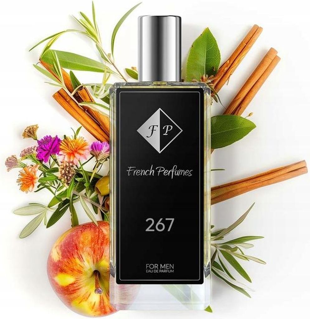 FP French Perfumes | Herrenparfüm Nr. 267 – Bosss Bottleeed Grey – 33 ml – 20 % Parfümöl | Holzig-würzig Herrenduft – Kompakt, Elegant ...