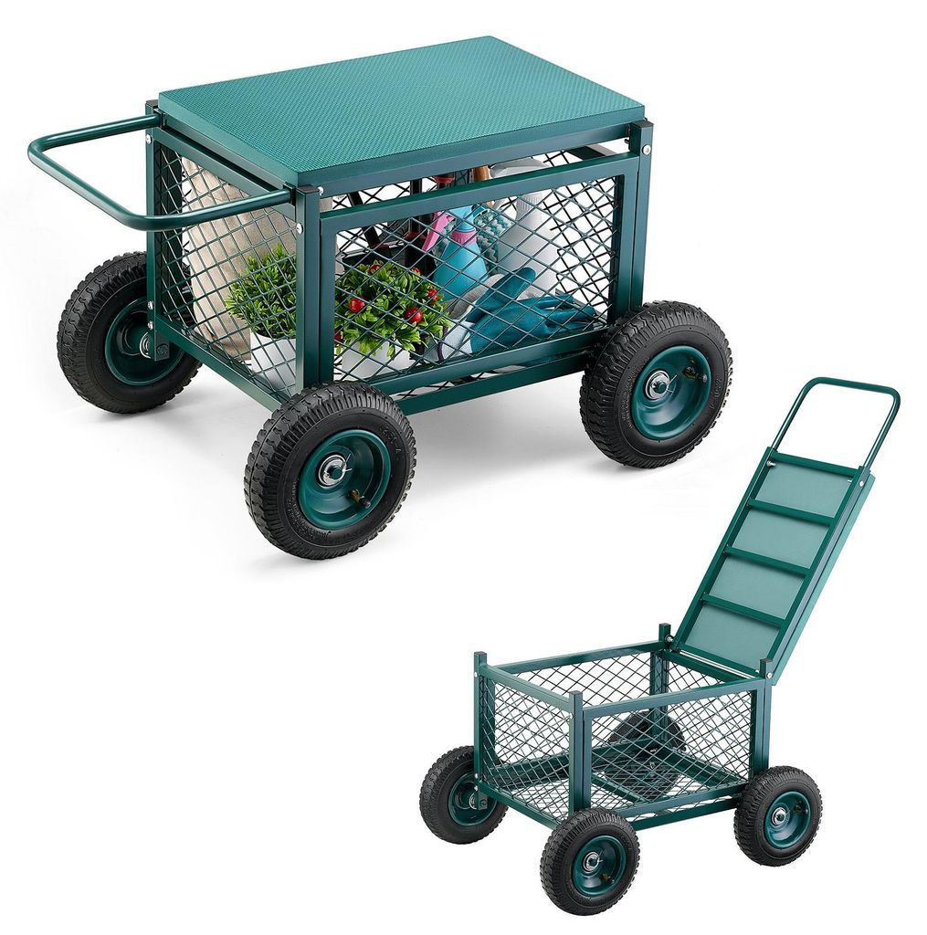 VEVOR Rollwagen mit drehbarem Sitz, strapazierfähiger Produktbild 