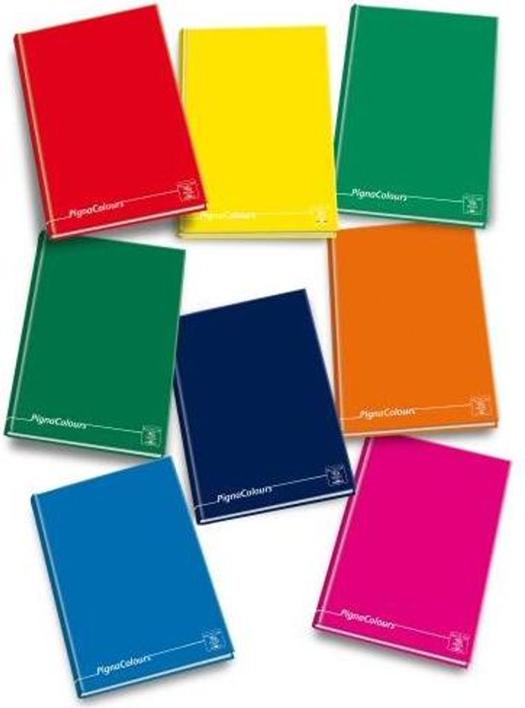 Pigna 02174670Q Notizbuch A4 70 Blätter Mehrfarbig