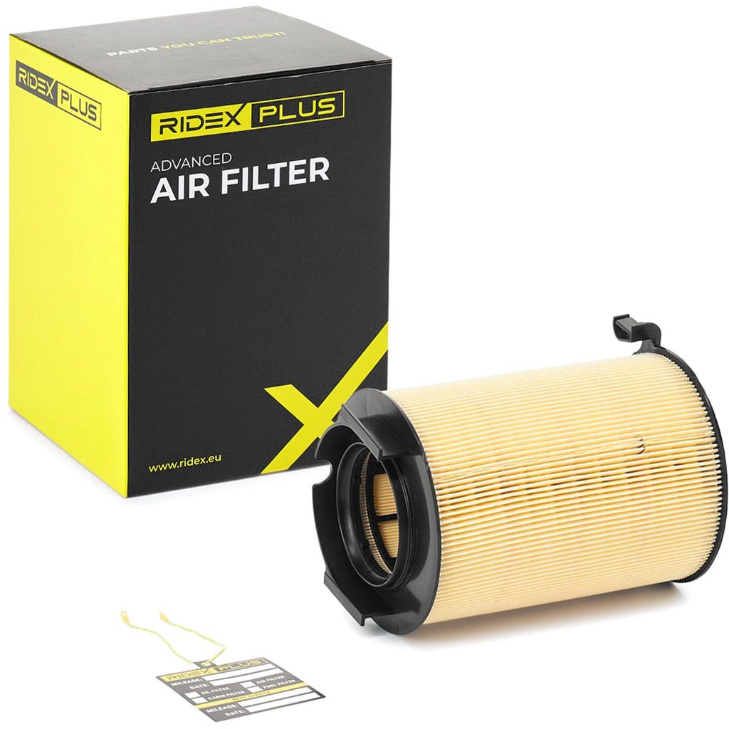Luftfilter RIDEX PLUS 8A0027P für VW GOLF VI (5K1) Filtereinsatz