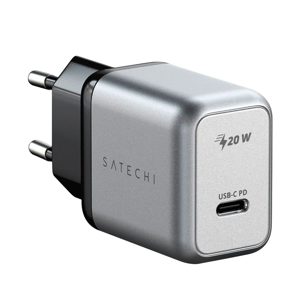 Satechi 20W USB-C PD Wandladegert Produktbild 