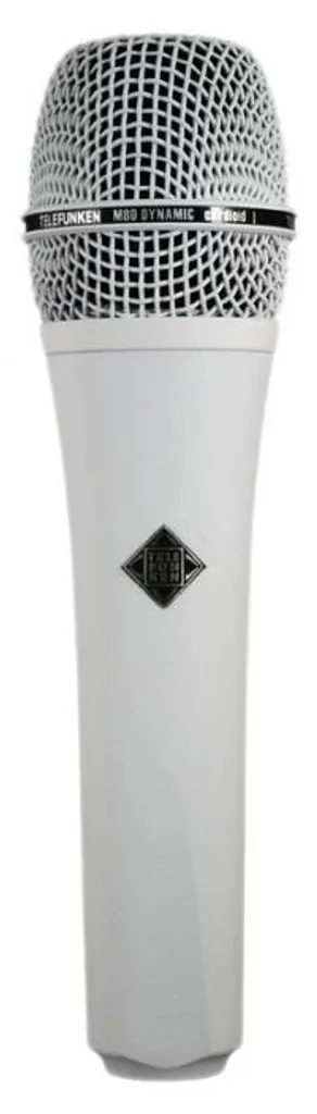 Microphone dynamique Telefunken M80 Blanc - Performance et Fidélité - 5