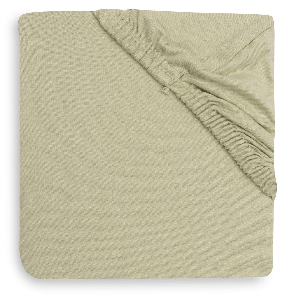 Spannbettlaken Jersey 40/50x80/90cm - Soft Matcha Produktbild 