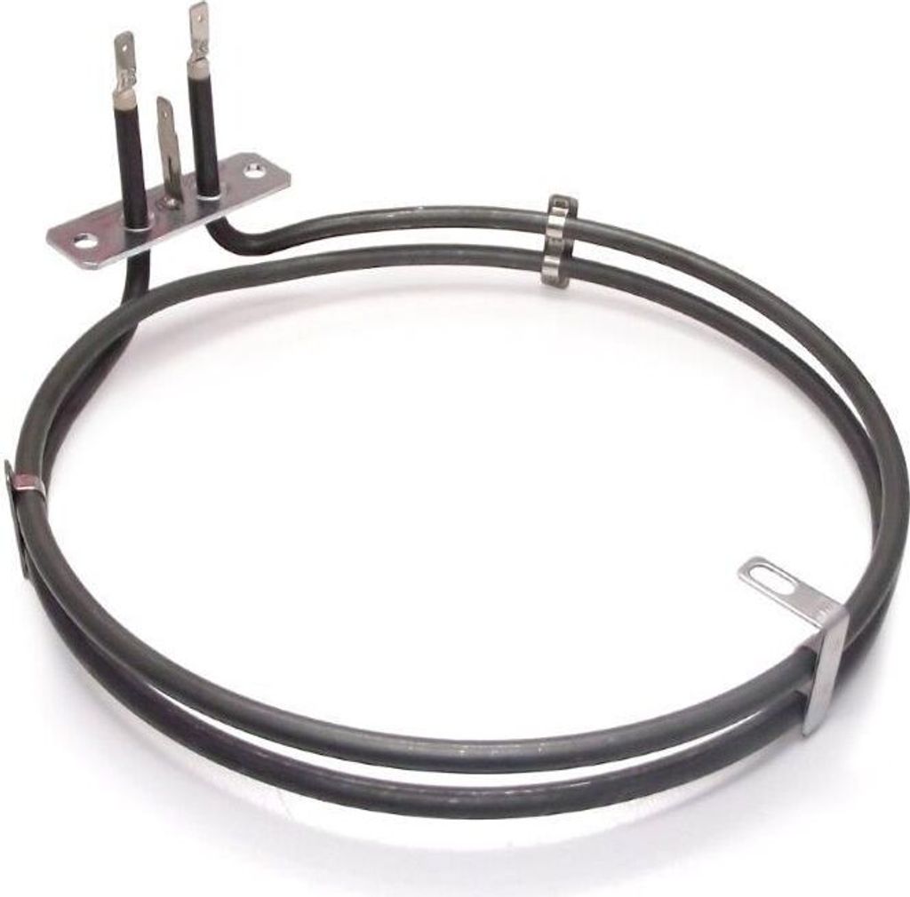 Backofen-Heißluft-Heizelement 2400W passend für AEG, Electrolux 125021412600, Juno, Whirlpool 481225928106