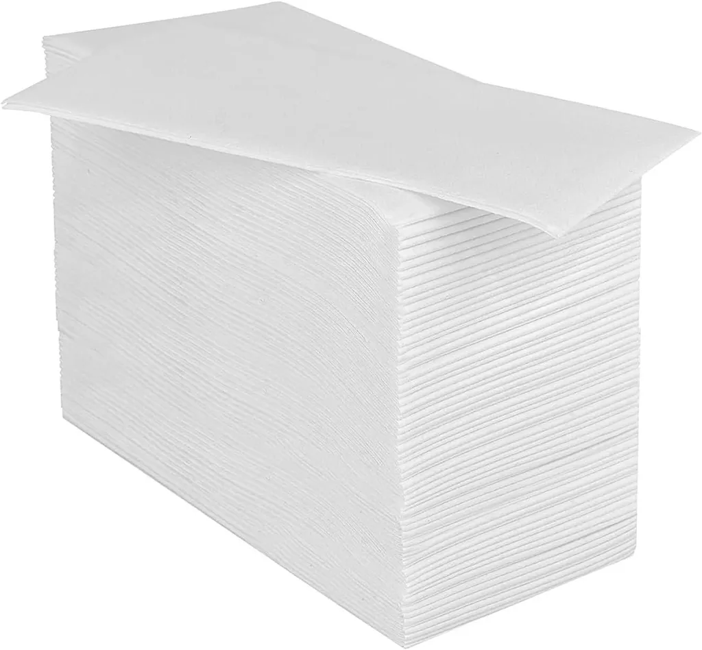 Serviettes en papier absorbantes 33x33 cm : fini les déchirures, 2 plis