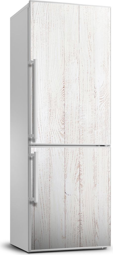 Tulup Kühlschrankdekoration - 70x190 cm - Aufkleber auf dem Kühlschrank - Holzuntergrund