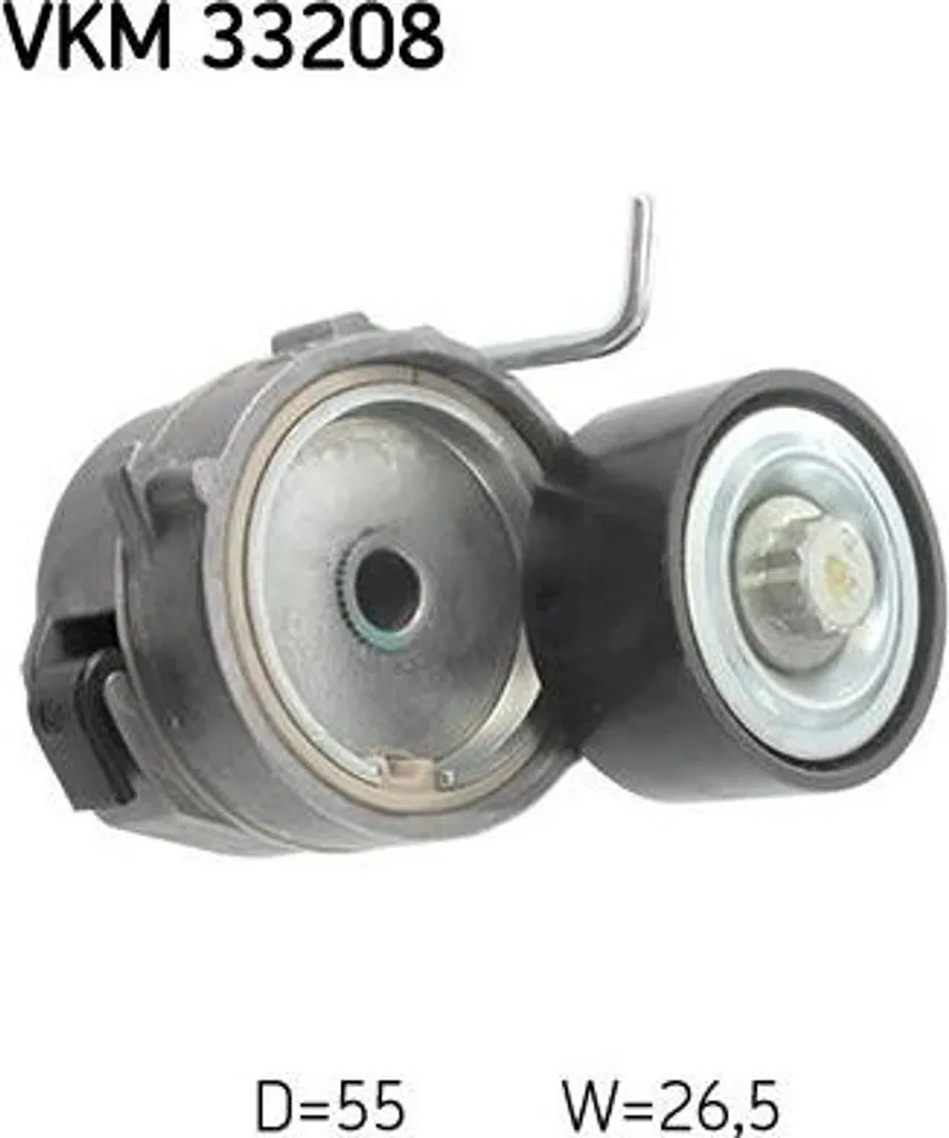 SKF VKM 33208 Rouleau Tendeur de Courroie Crantée pour 208 et 3008