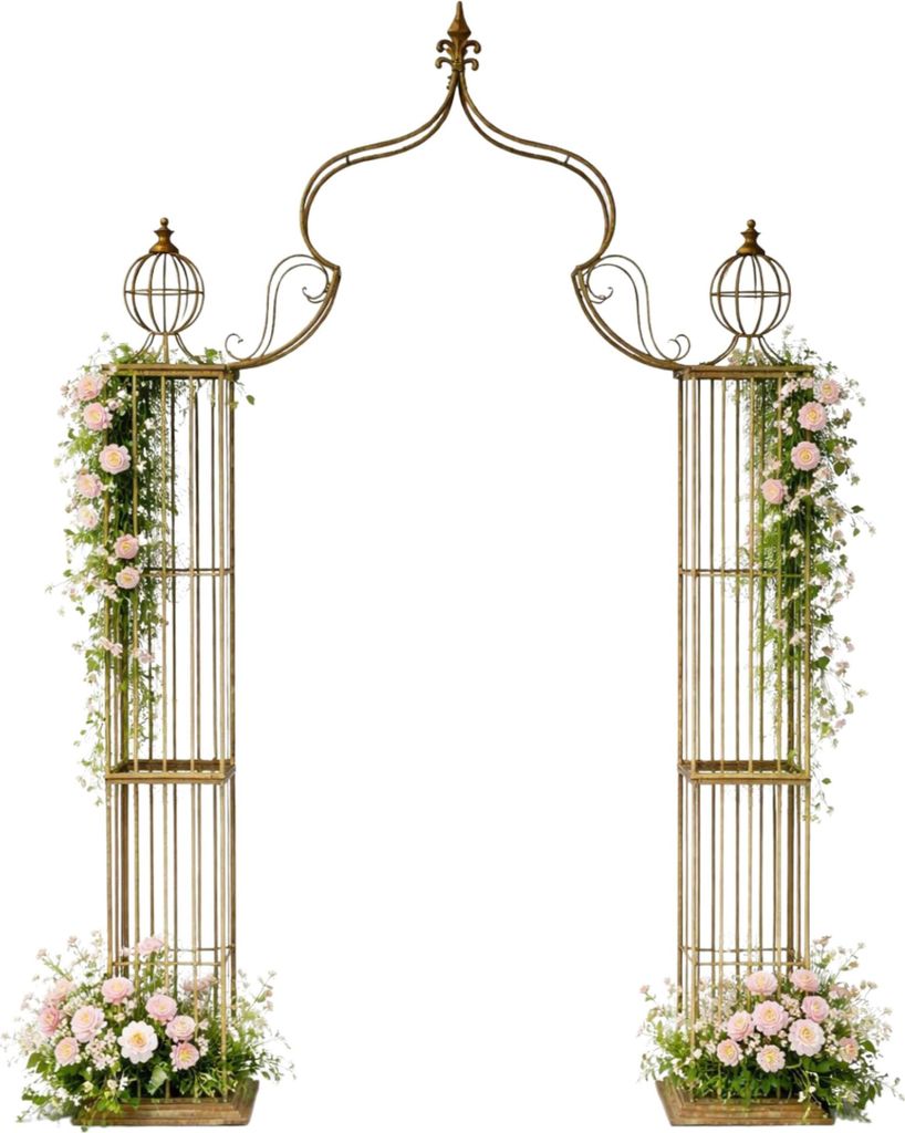 DanDiBo arco di rose in metallo per arrampicata 93969 Immagine del prodotto 