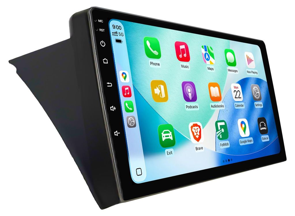 Android Autoradio 9 Zoll 64GB für VW T5 Multivan Produktbild 