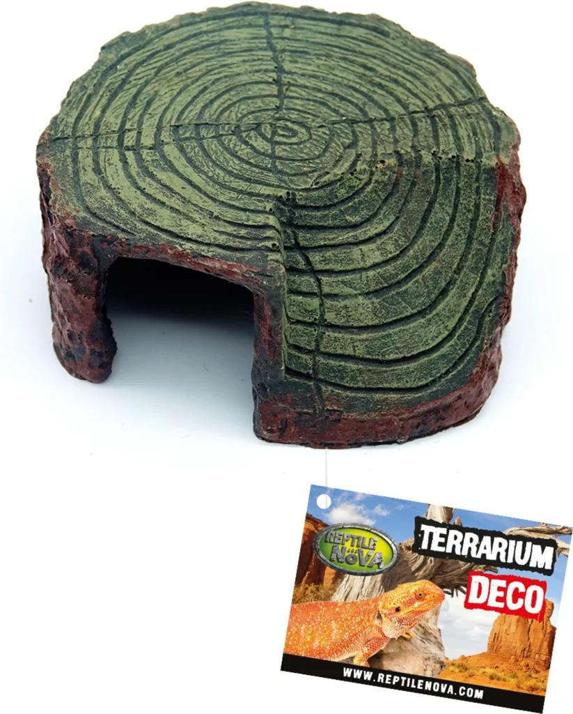 Design Habitat Rettile Nova Baule Nascondiglio Decorativo 13cm