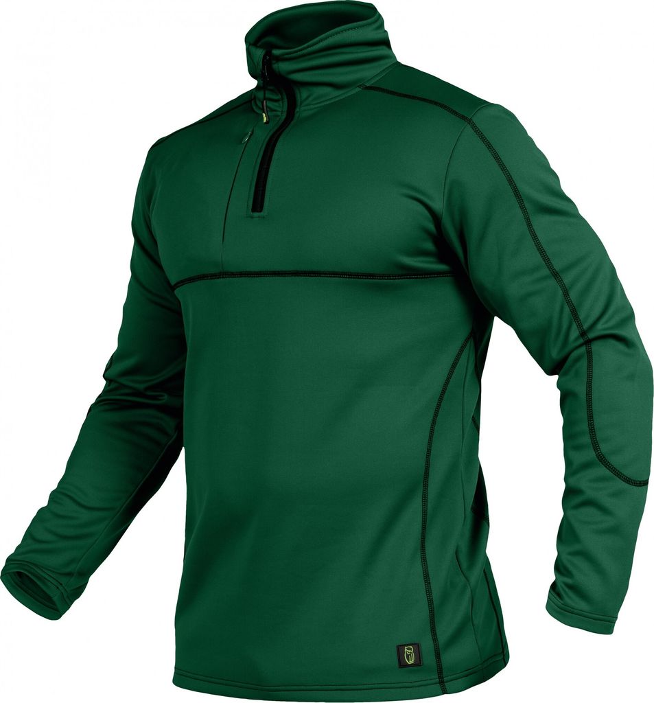 Leibwächter Langarmshirt Flex-Line FLEXF Gr. 4XL grün/schwarz