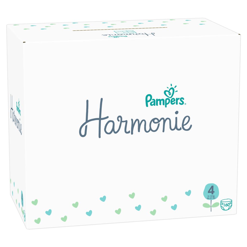 Pampers Couches Harmonie 9-14kg, taille 4-MAXI, 28pcs - 8006540156636 -  Cdiscount Puériculture & Eveil bébé