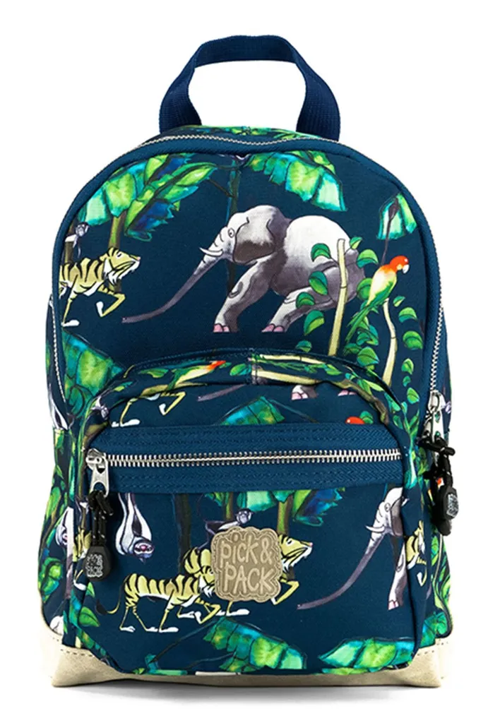 Pick & Pack zaino per il tempo libero zaino Happy Jungle Backpack 7L Navy blu scuro