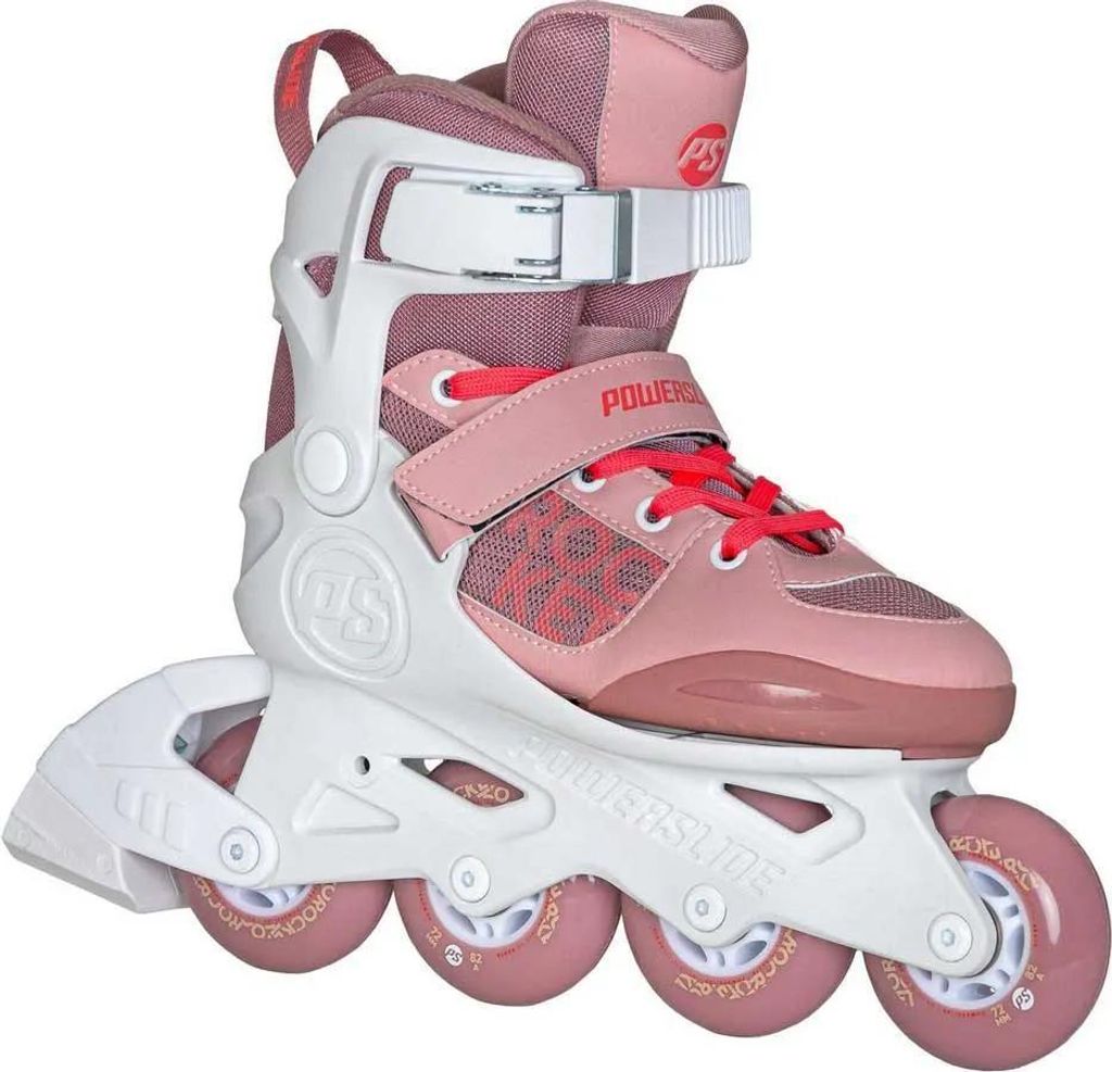 Powerslide Rocket Adjustable Inline-skates Rosa EU 33-36 Herren,Damen Rosa EU 33-36