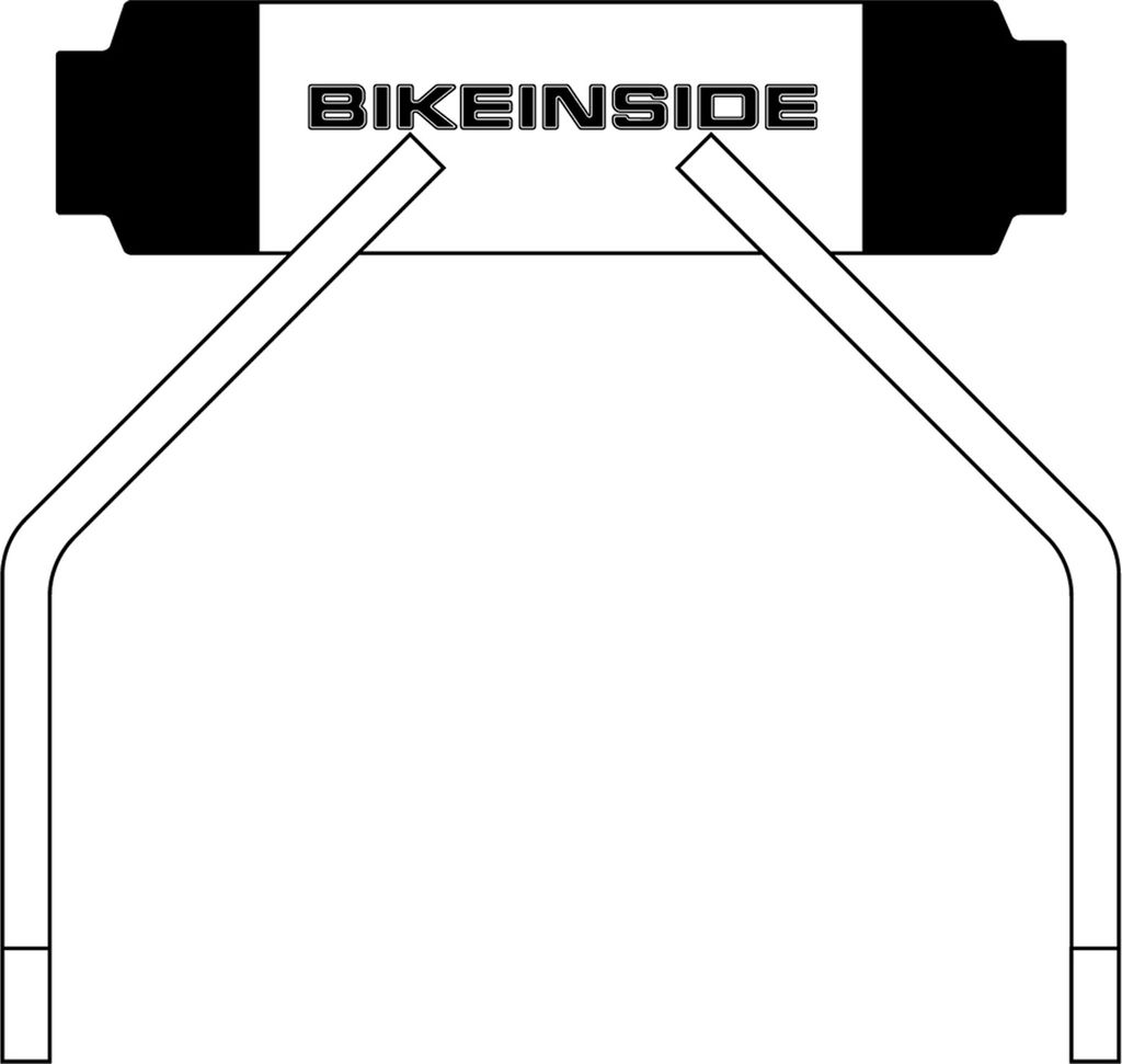 BikeInside Steckachse Extender 12/100 mm, Weiß Produktbild 