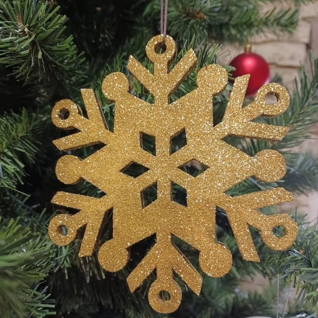 DECOLED Flake III, Durchm. 40 cm, gold
