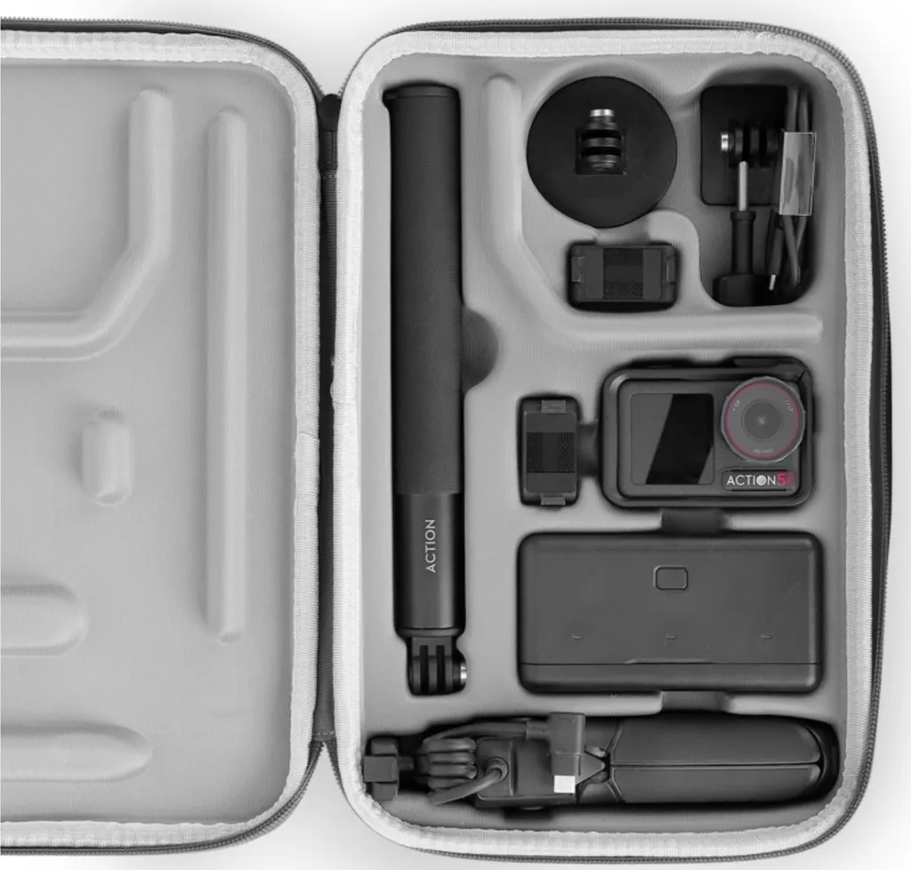 Custodia rigida protettiva per fotocamera e accessori DJI OSMO ACTION 3 4 5 PRO - 5