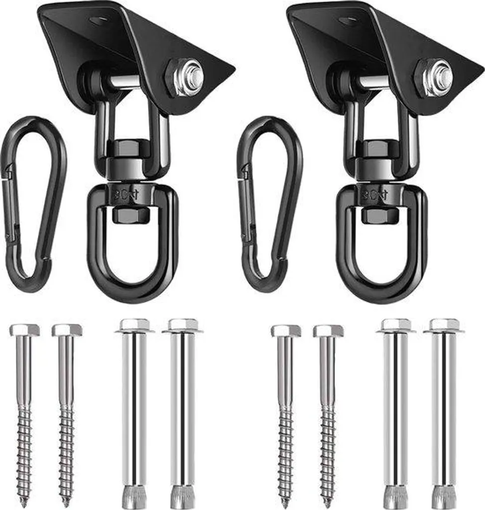 Support de plafond pivotant pour chaise à bascule et sac de frappe - Duo