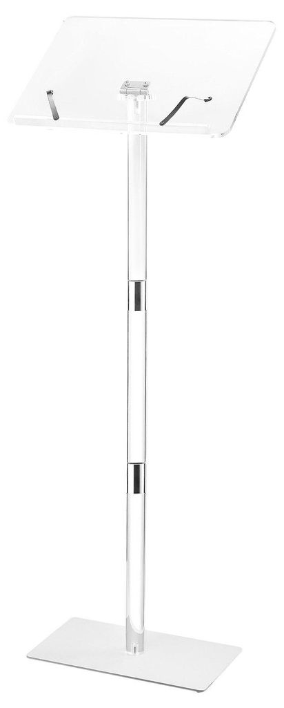VEVOR Podiumständer, 1265 mm Acryl-Rednerpult, tragbarer Produktbild 