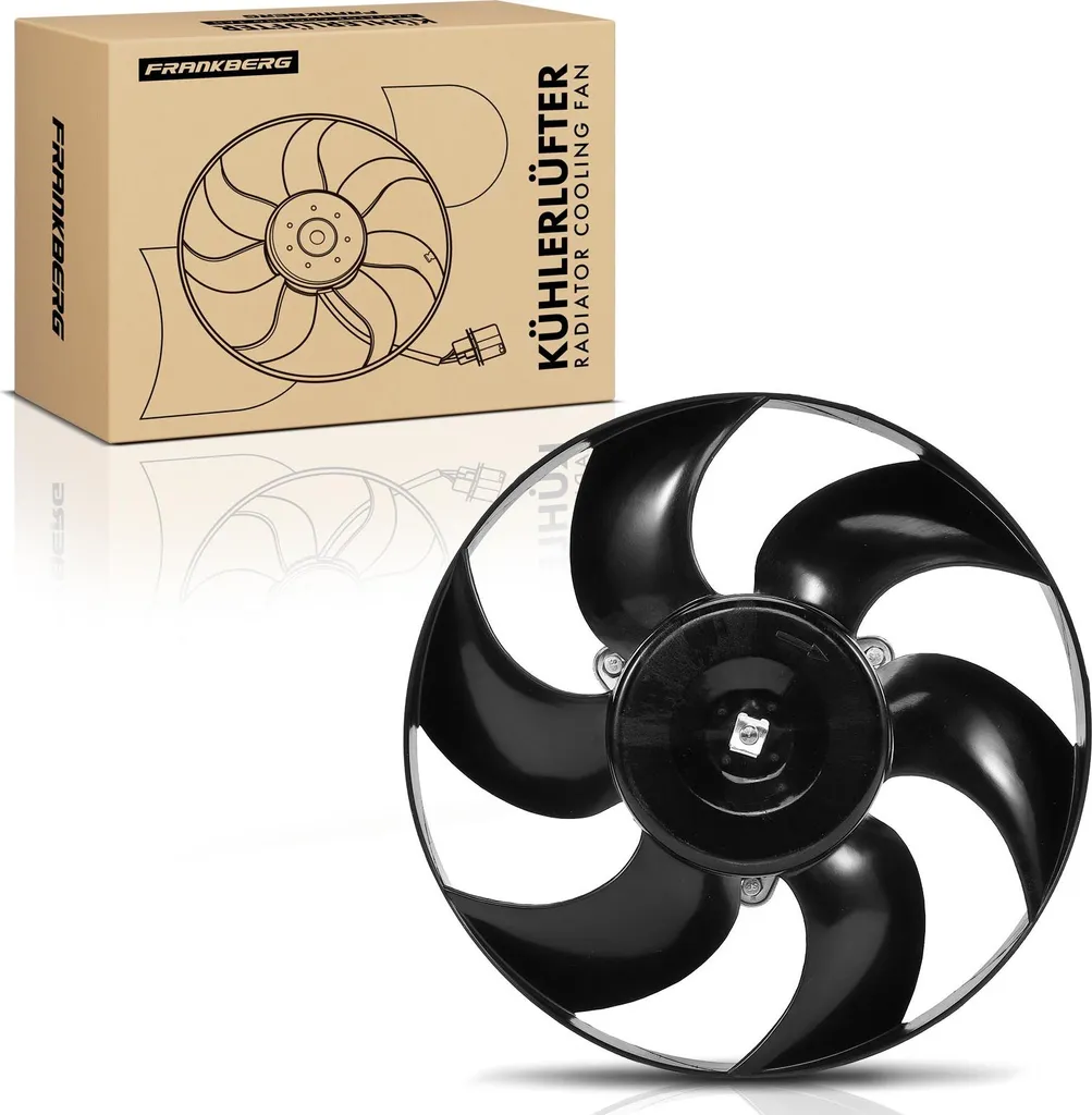 Ventilateur de refroidissement radiateur pour Skoda Felicia I 6U1 12V