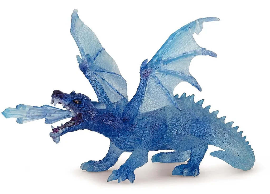 Dragon de cristal pour bureau objet anti-stress et décoration zen 3D