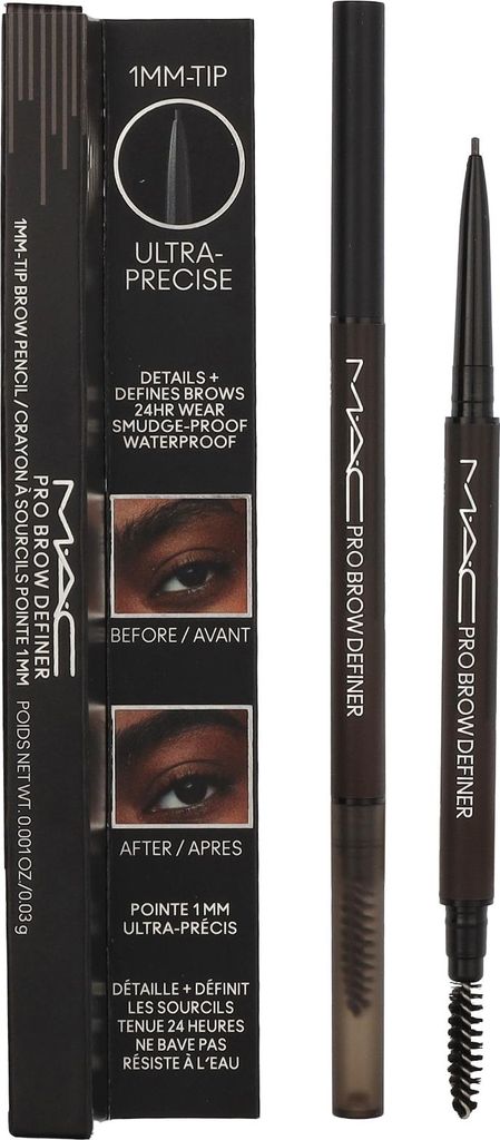 MAC Pro Brow Definer 1 Mm Tip Brow Pencil 24 Hour Waterproof Stud 0,03 g