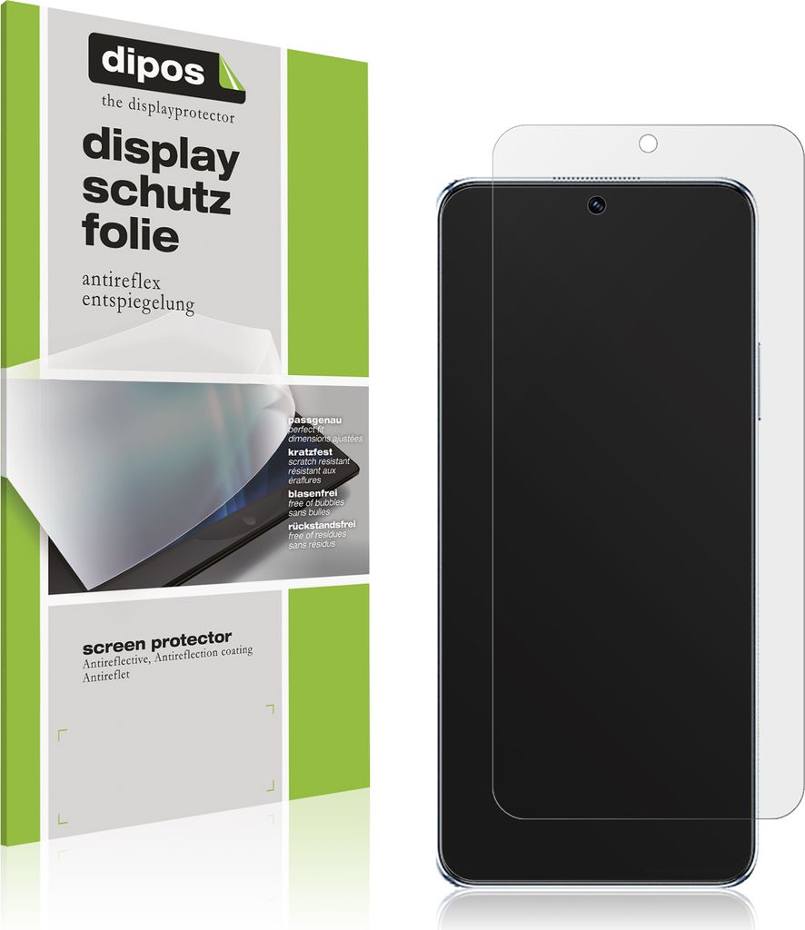 5x Schutzfolie für Huawei Nova Y90 matt Displayschutzfolie Folie Display Schutz dipos