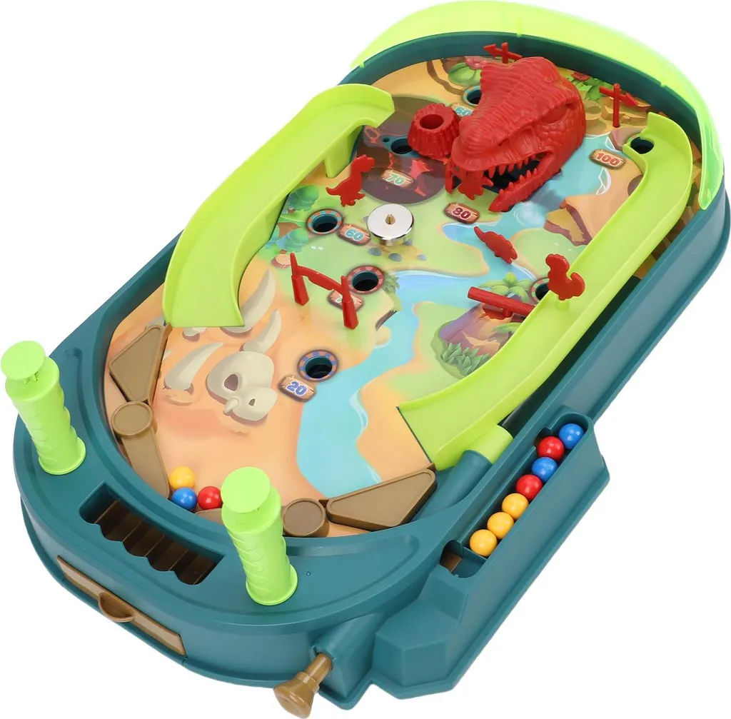 Flipper interactif dinosaure avec score électronique et lumières LED - 3