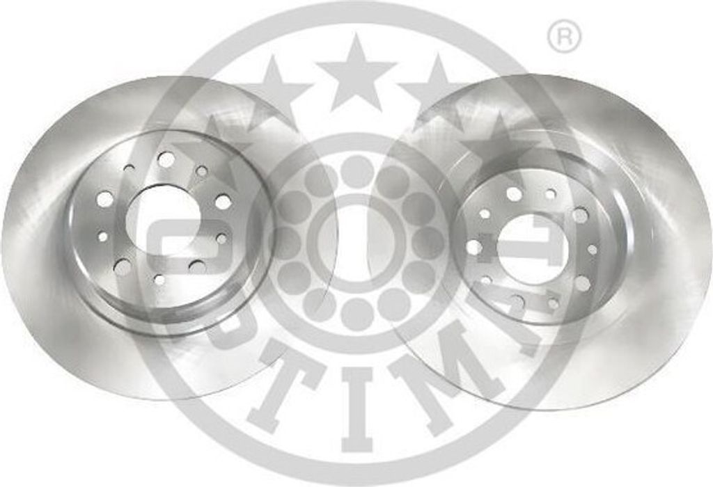 2x OPTIMAL Bremsscheibe BS-6740C hinten für ALFA ROMEO 147 (937) GT (937) 45 7mm