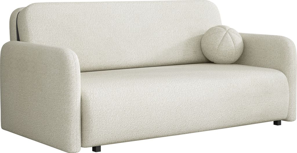 MIRJAN24 Sofa Viva Sun IV, Schlafsofa mit Schlaffunktion und Bettkasten, 4-Sitzer (Farbe: Coral 15)