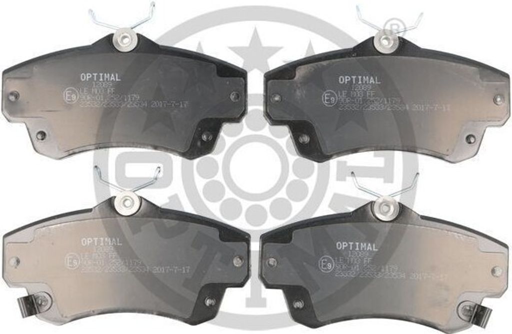 OPTIMAL Bremsbeläge Satz Vorne Bremsklötze für CHRYSLER PT CRUISER (PT) BP-12089