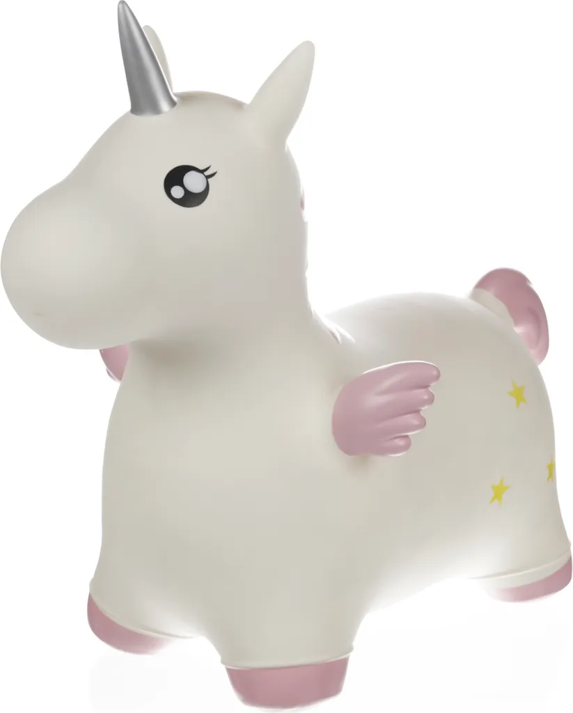 Zopa Hopsol Skippy Licorne avec Ailes - Animal Sauteur Gonflable Enfant