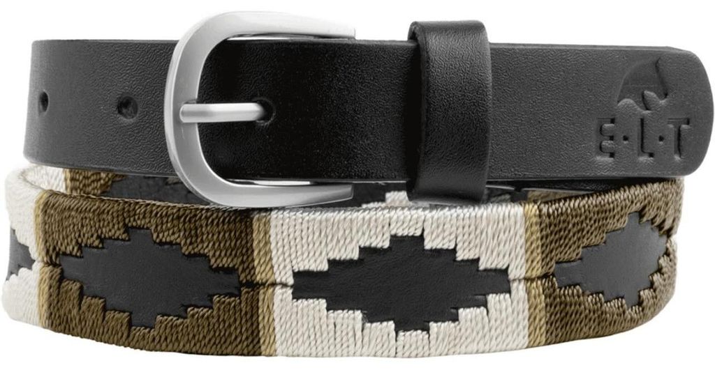 E.L.T Gürtel Damen Polo Gemma Gürtel Grünbraun 80 cm