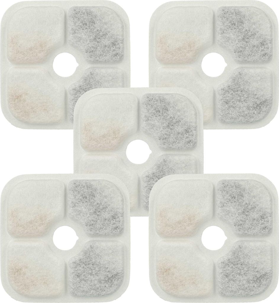 vhbw 5x Filter Ersatz für Catit PIXI 43721, 43722 für Produktbild 