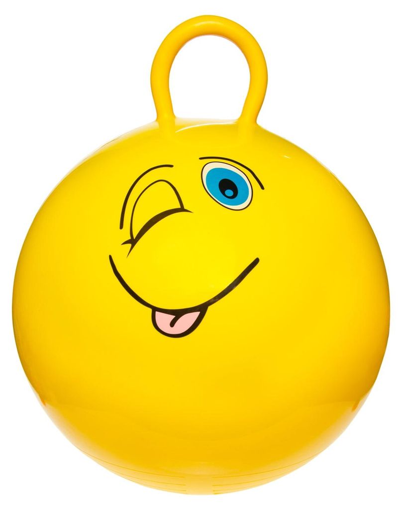 Skippyball, 45 cm, zwart. In zak verpakt, artikelnummer Productafbeelding 