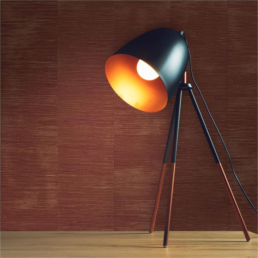 Tapete Streifen M1-No.11948 Vliestapete Struktur Orange Rot Wohnzimmer Schlafzimmer