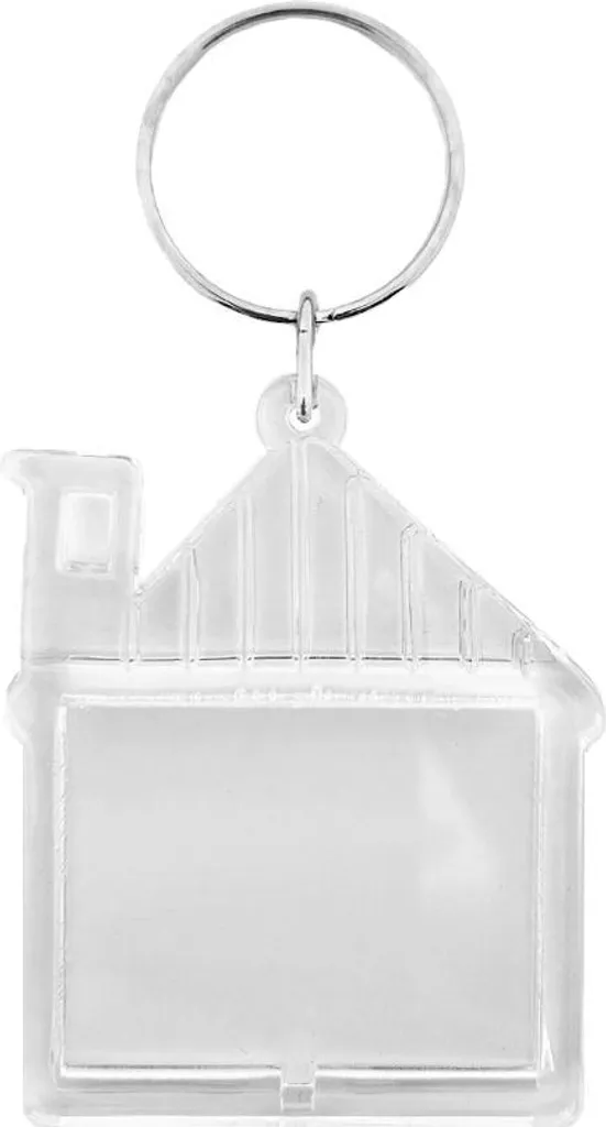 Portachiavi Casa Plexiglass CombiCraft 43x53mm - 10 Pezzi Alta Qualità