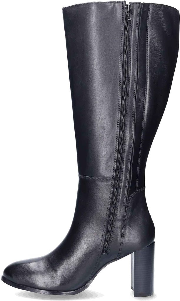 JJ Footwear Clophill Stiefel in Übergrößen Schwarz 8600100-040Zwart in Weite XXL