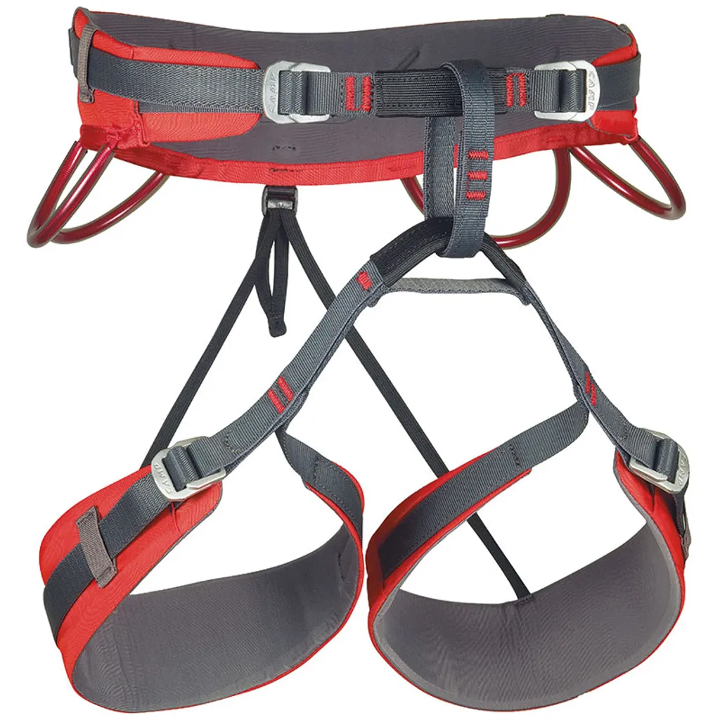 Harnais Camp Energy CR 4 rouge XS-M polyvalent pour escalade et alpinisme