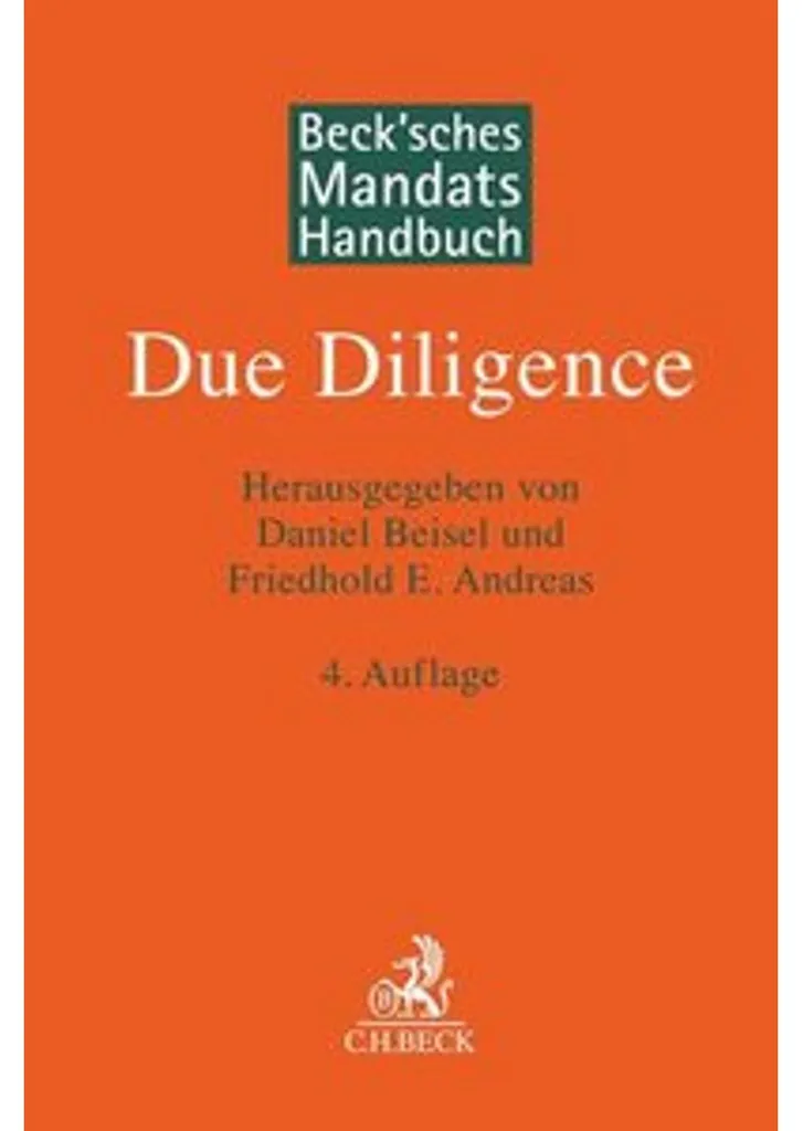 Réussir sa Due Diligence avec le manuel Beck'sches Mandatshandbuch expert
