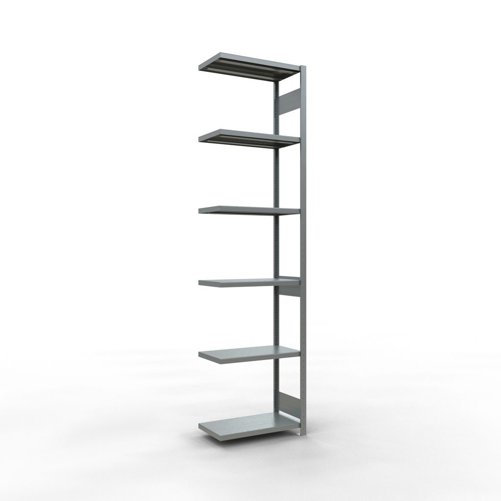 Stecksystem Anbauregal - 3000x 750x400 mm, Typ 250 kg