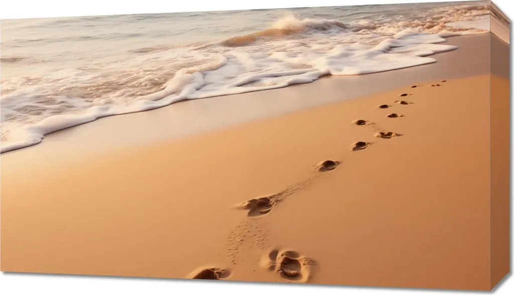 Image 70x40 cm Murmure des vagues pour habiller un mur vide et terne