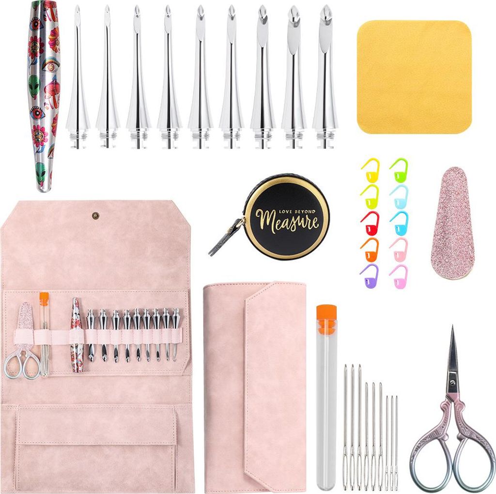 INF Häkelnadel-Set, Strickset
